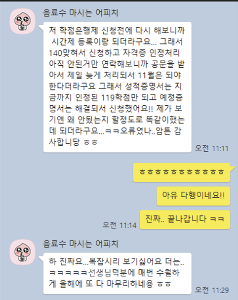 학점은행제 미용학 학사학위, 미용교육대학원 진학 과정