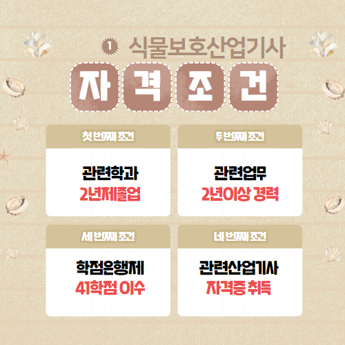 식물보호산업기사 관련학과 자격