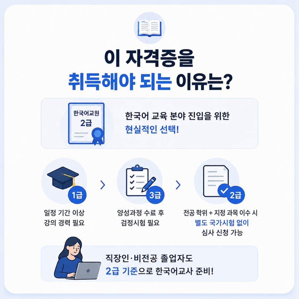한국어교사 되는법 과정