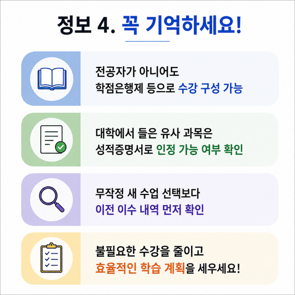 춘천시 평생교육원 이수 과정