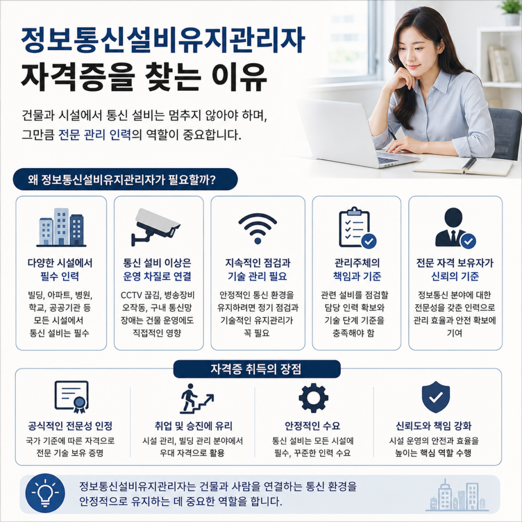정보통신산업기사 자격증 취득