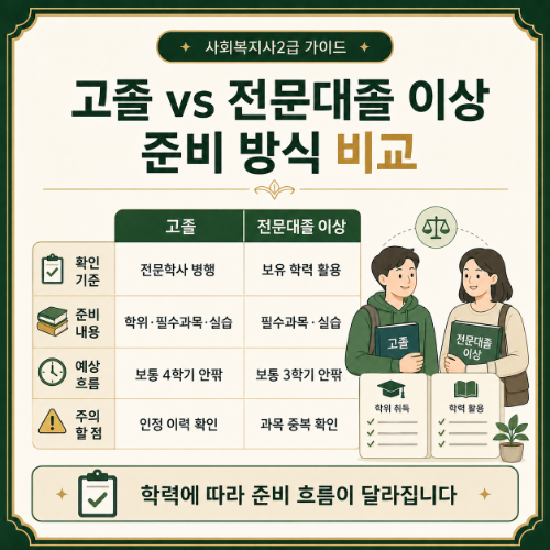 대전 동구 사회복지사2급 준비방식