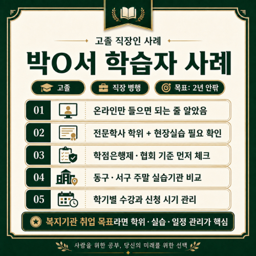 인천 동구 사회복지사2급 사례