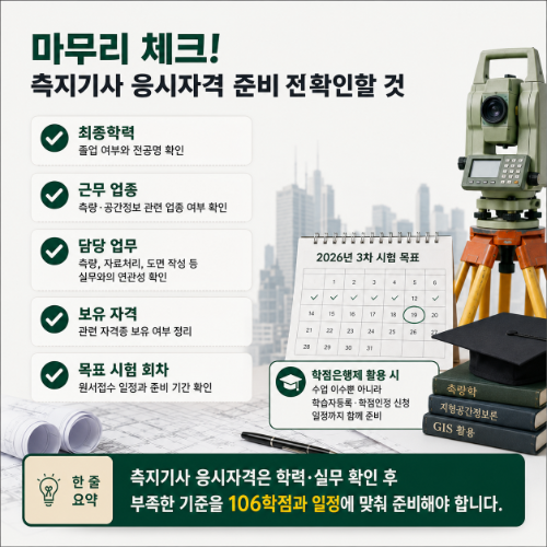 마무리 체크