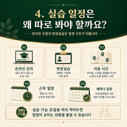 서울 강북구 평생교육원 실습