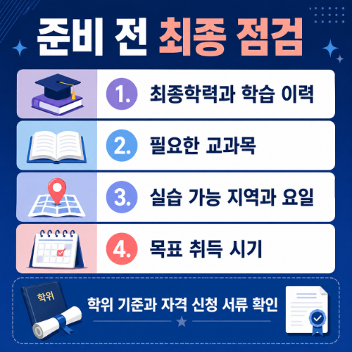 최종 점검