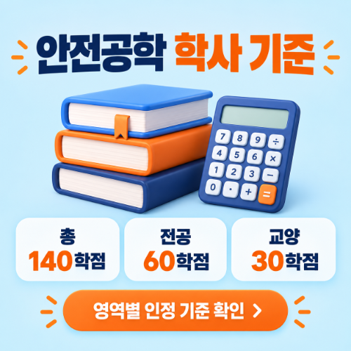 학점은행제 안전공학사 학은제 안전공학