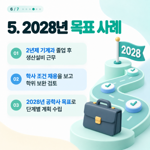 4년제 기계과 2년제 기계과