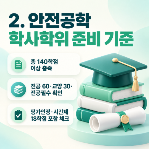 4년제 안전공학과 2년제 안전공학과