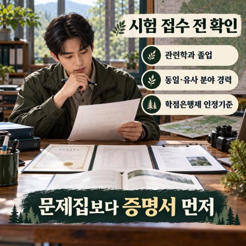 직장인 산림기사 응시조건
